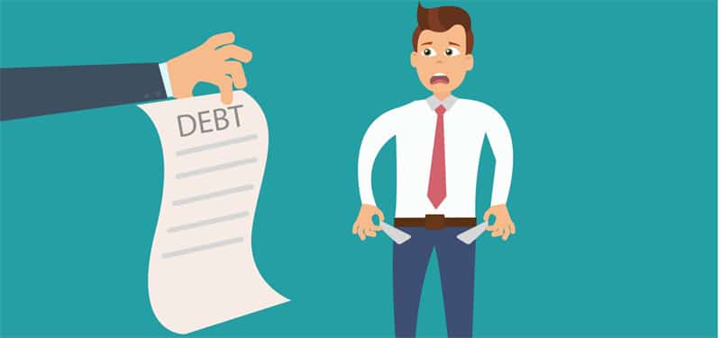 Being afraid of debt