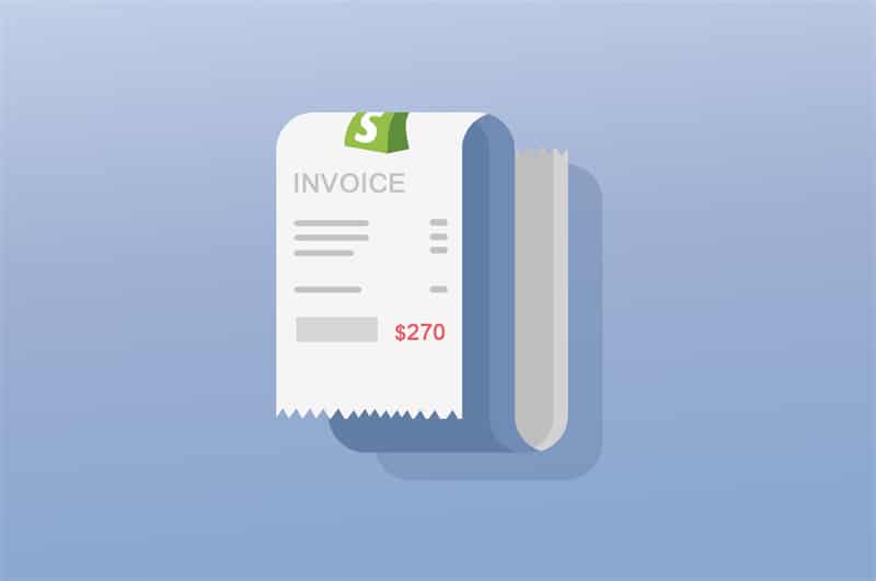 Shopify Invoice