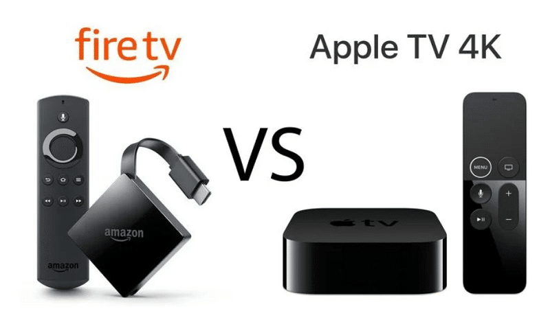 Apple TV 4K Vs. Amazon Fire TV Stick 4K