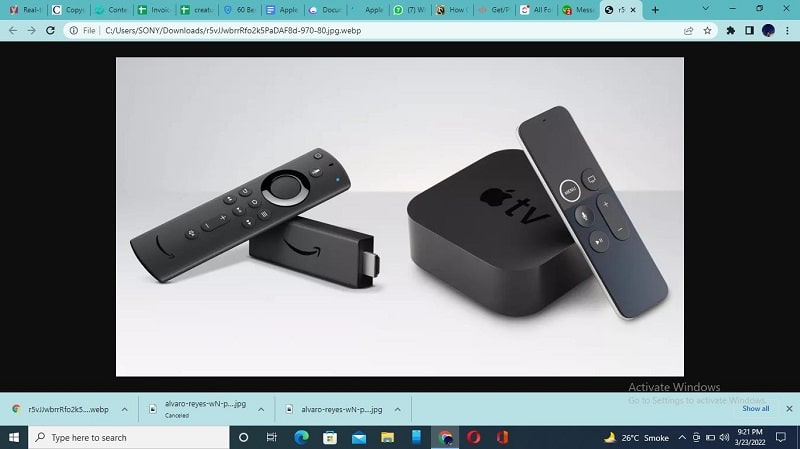 Apple TV 4K and Amazon Fire TV Stick 4K