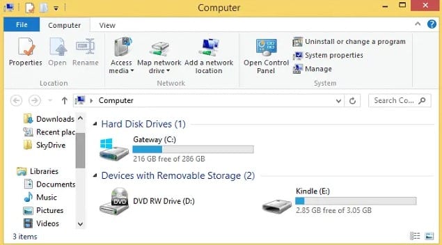 Launch File Explorer