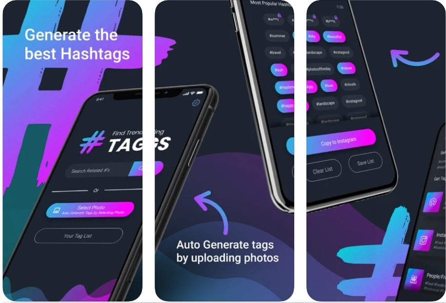 Likes with Tags for Instagram apps