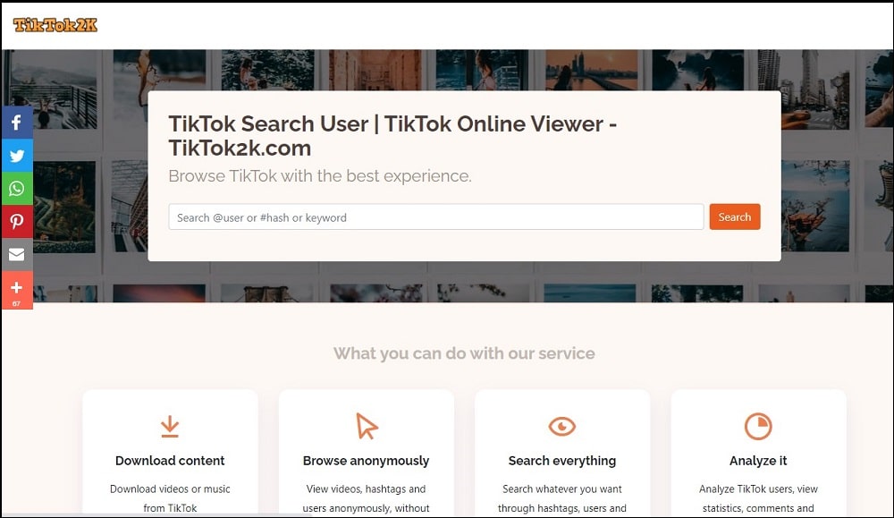 TikTok2k overview