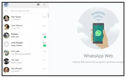 Monitoring WhatsApp conversations