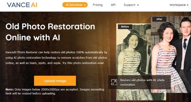 How to Restore Old Photos with VanceAI Photo Restorer