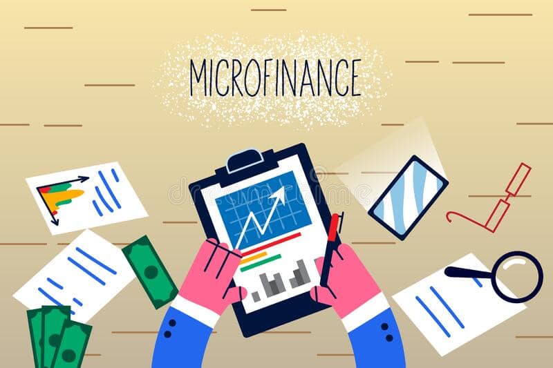How does microfinancing work