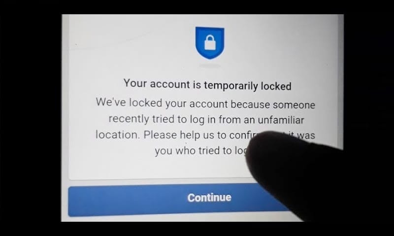 How to Fix Facebook Account Temporarily Locked
