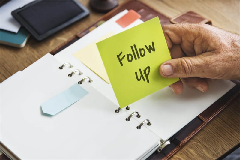 Create A Follow-Up Procedure