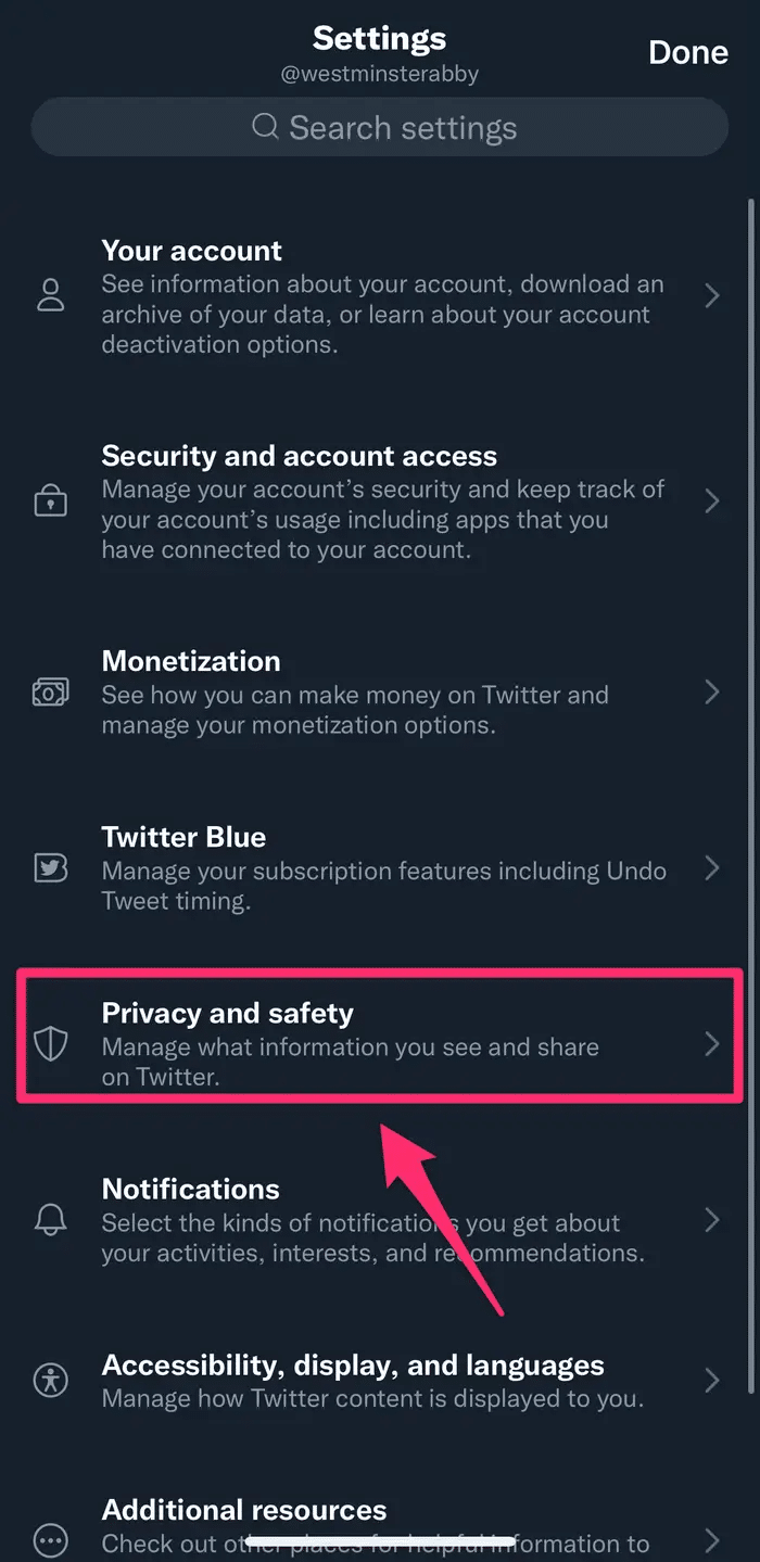 Privacy and Safety twitter