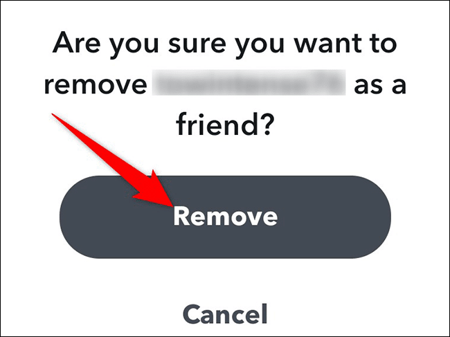 Remove