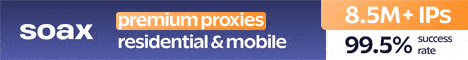 Soax residential & Mobile for Web scraping and marketing