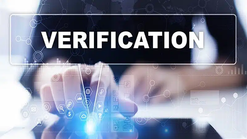 Verification Process at Games