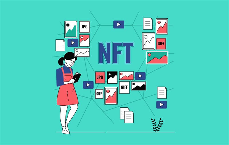select the NFT Content