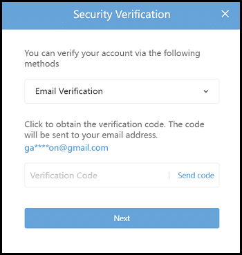 email verification