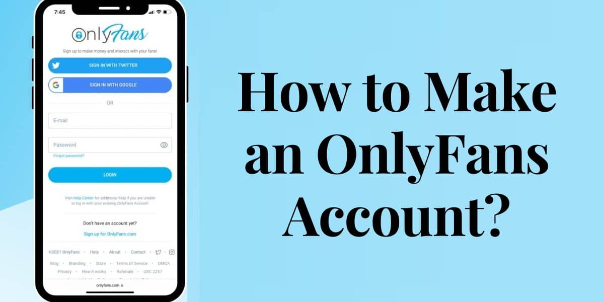 How to Make an OnlyFans Account
