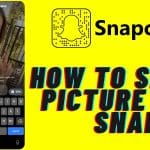 How to Send a Picture As a Snap
