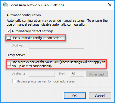 Use a proxy server for your LAN