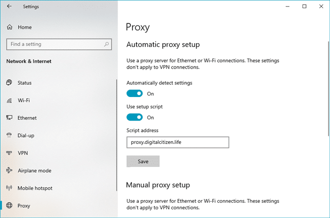 What Is the Proxy Address