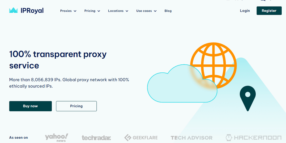 IPRoyal homepage