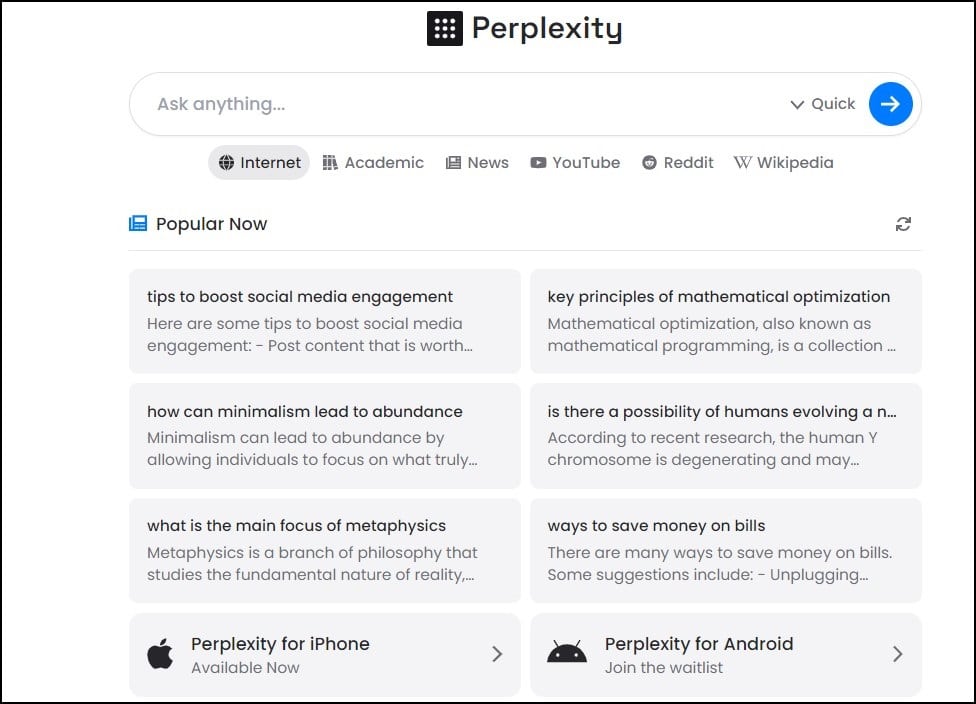 Perplexity AI overview