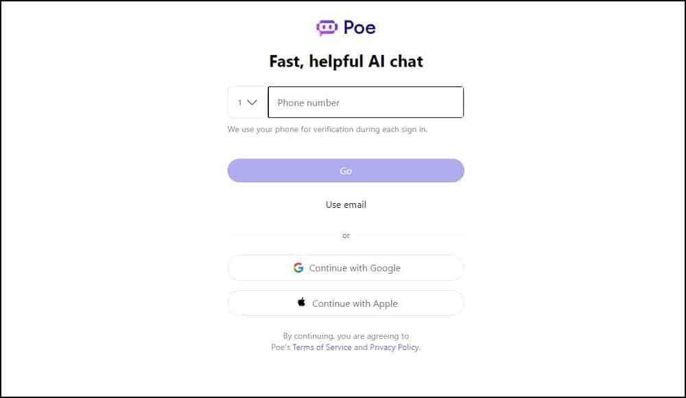 Quora Poe Overview