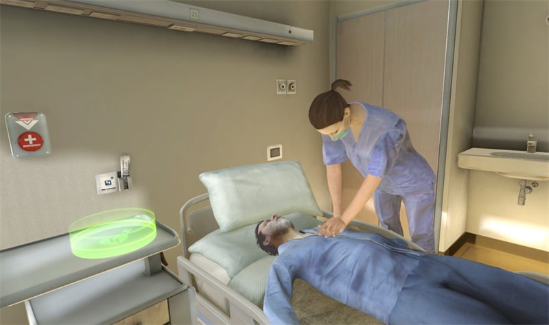 What is simulation training in CPR