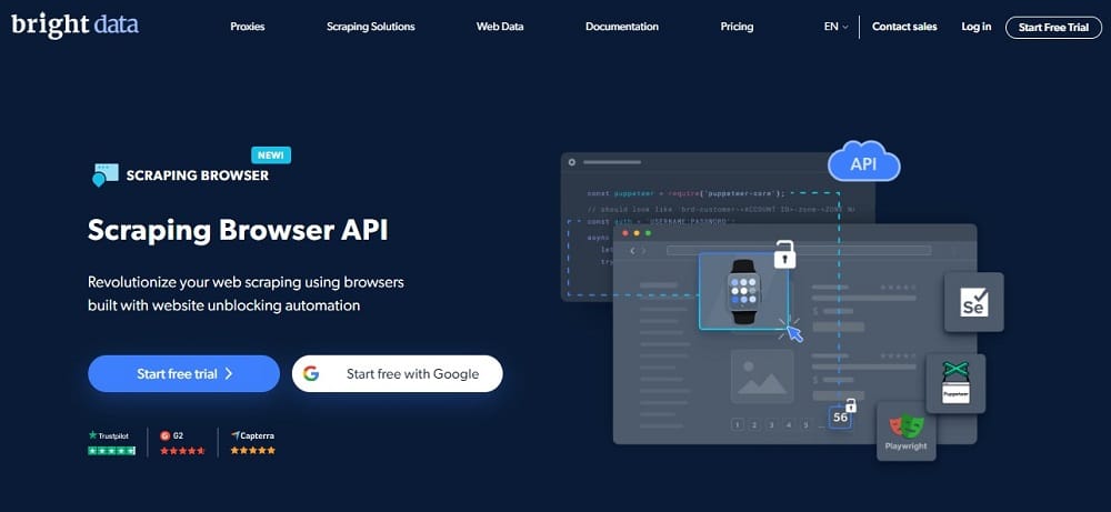 Bright Data for Free Proxy Scraper