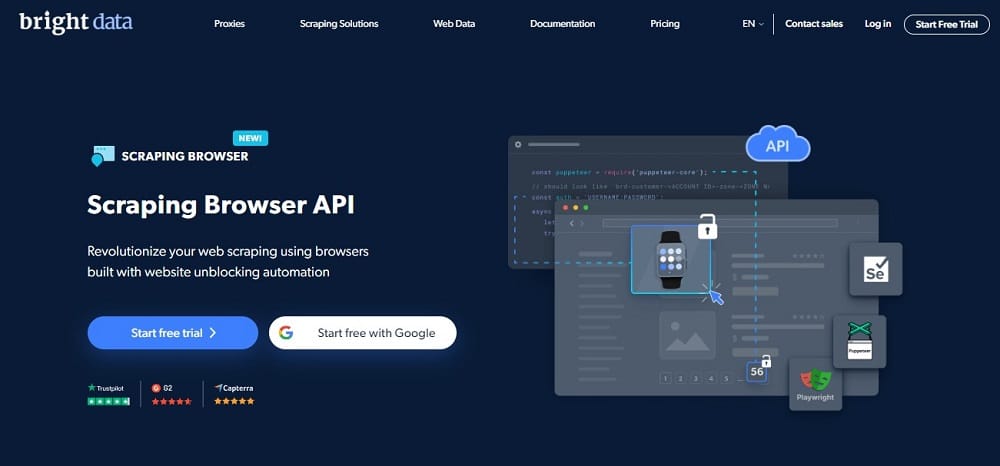 Bright Data for Free ProxyScraper Alternatives
