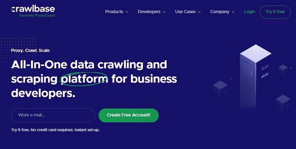 Crawlbase for Free Proxy Scraper