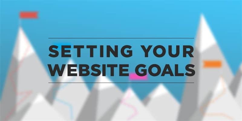 Setting your website goals