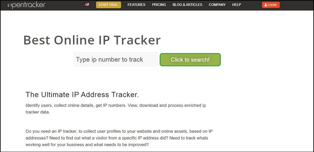 Online IP Tracker