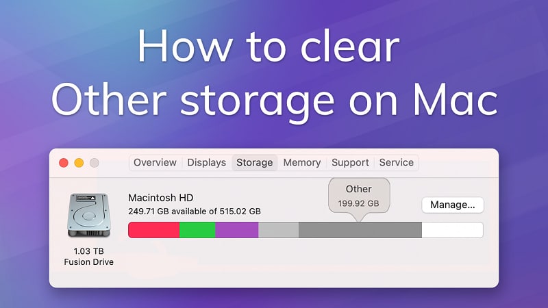 How to Clean Up Other Storage on Mac
