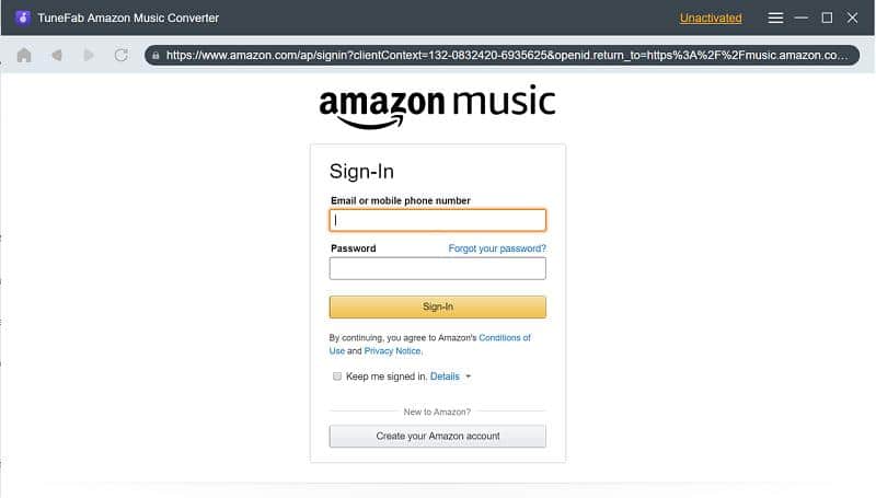 Install and Run TuneFab Amazon Music Converter