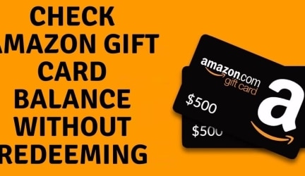 How to Check Amazon Gift Card Balance Without Redeeming