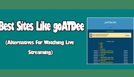Best goATDee Alternatives in 2022! Free Streaming Sports