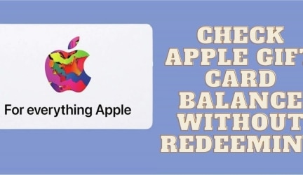 Check Apple Gift Card Balance Without Redeeming